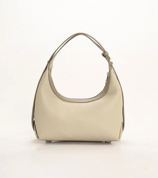 Vincci beige curved bag
