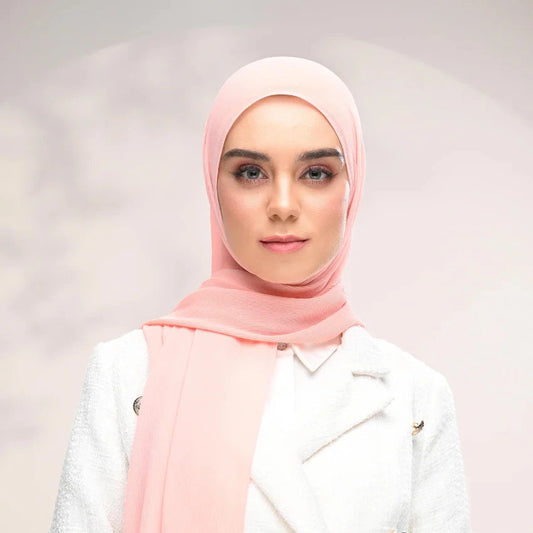Sugarscarf wide pleat shawl candle