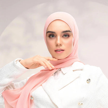 Sugarscarf wide pleat shawl candle