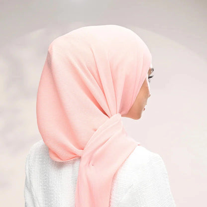Sugarscarf wide pleat shawl candle