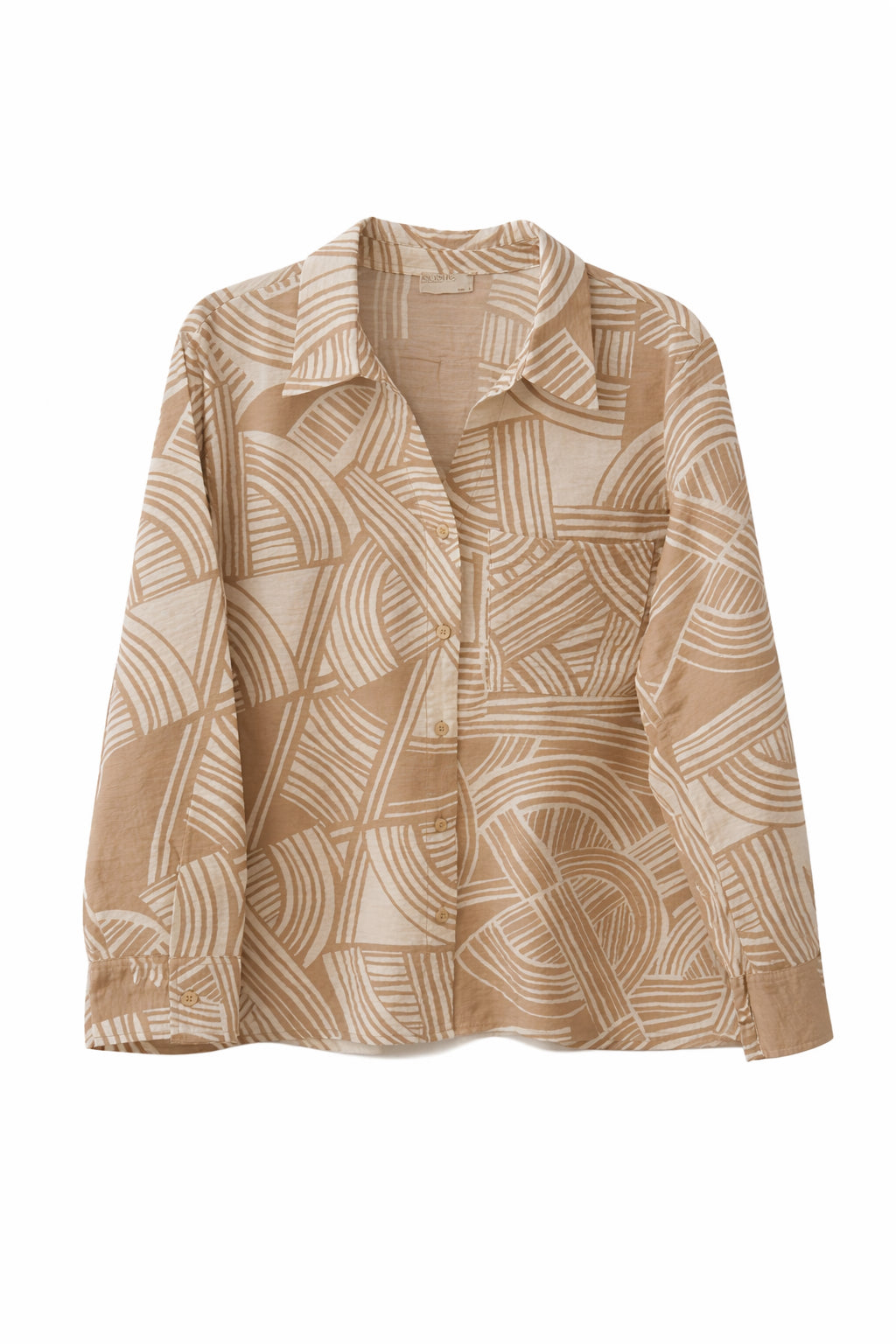 Filanto Abstract Beige Shirt