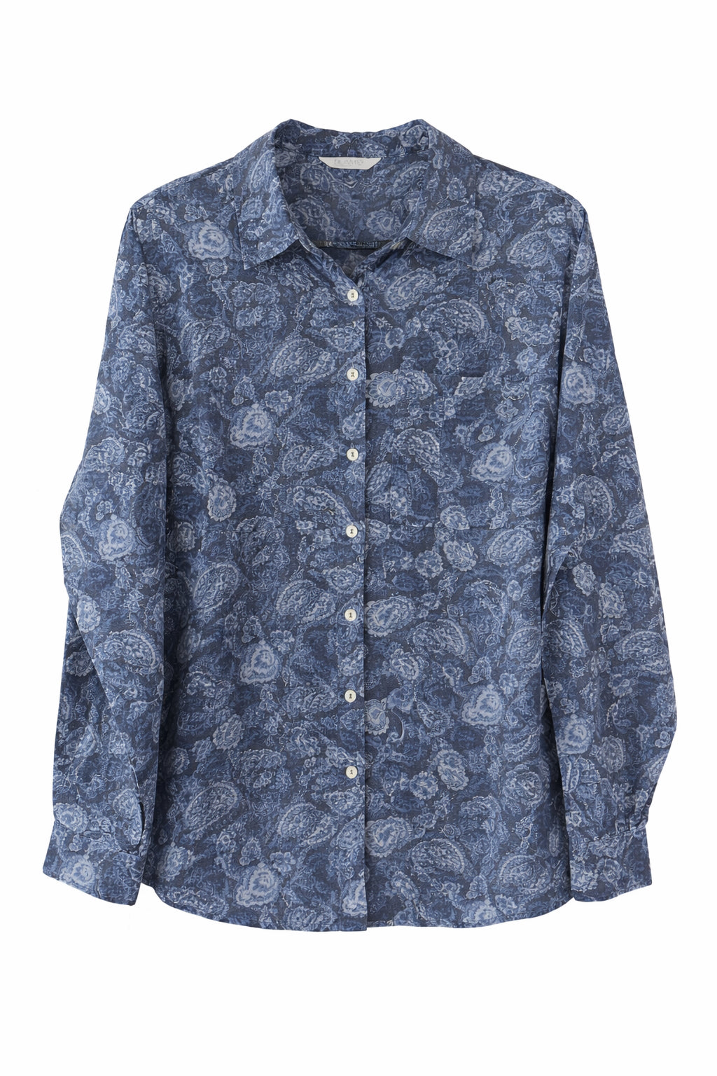 Filanto Paisly Pattern Shirt Blue