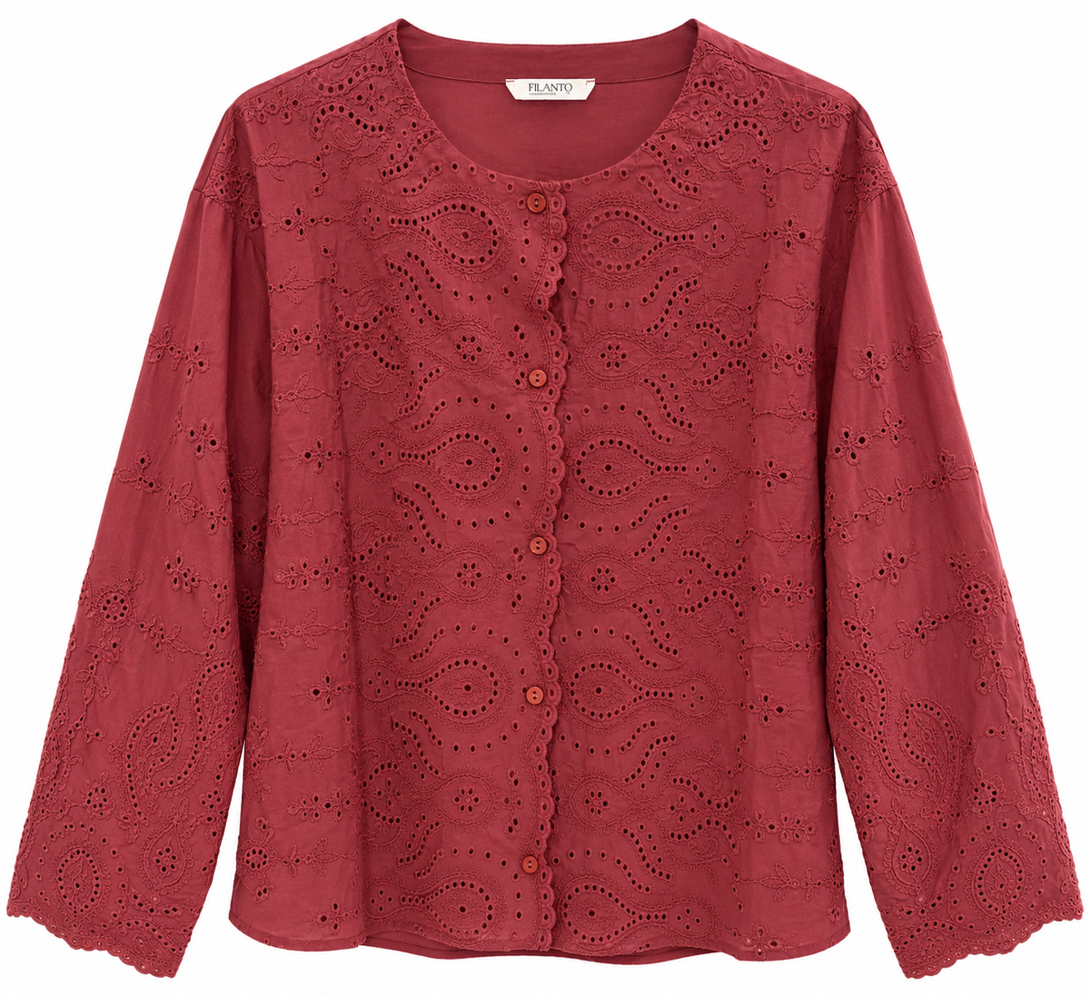 Filanto maroon blouse