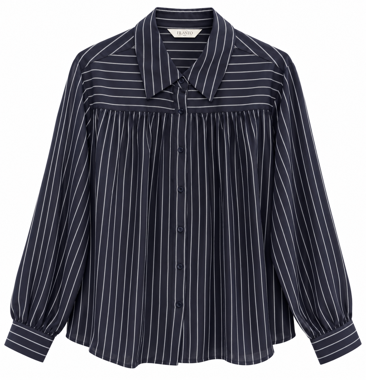 Filanto blue striped shirt