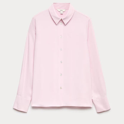 M&S English rose shirt