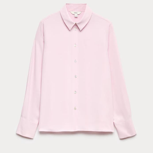 M&S English rose shirt