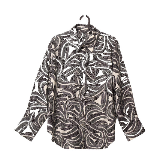 Black & white printed filanto