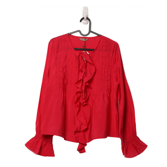 Filanto frills pink blouse