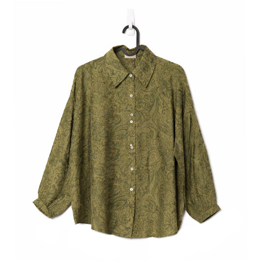 Green shirt printed filanto