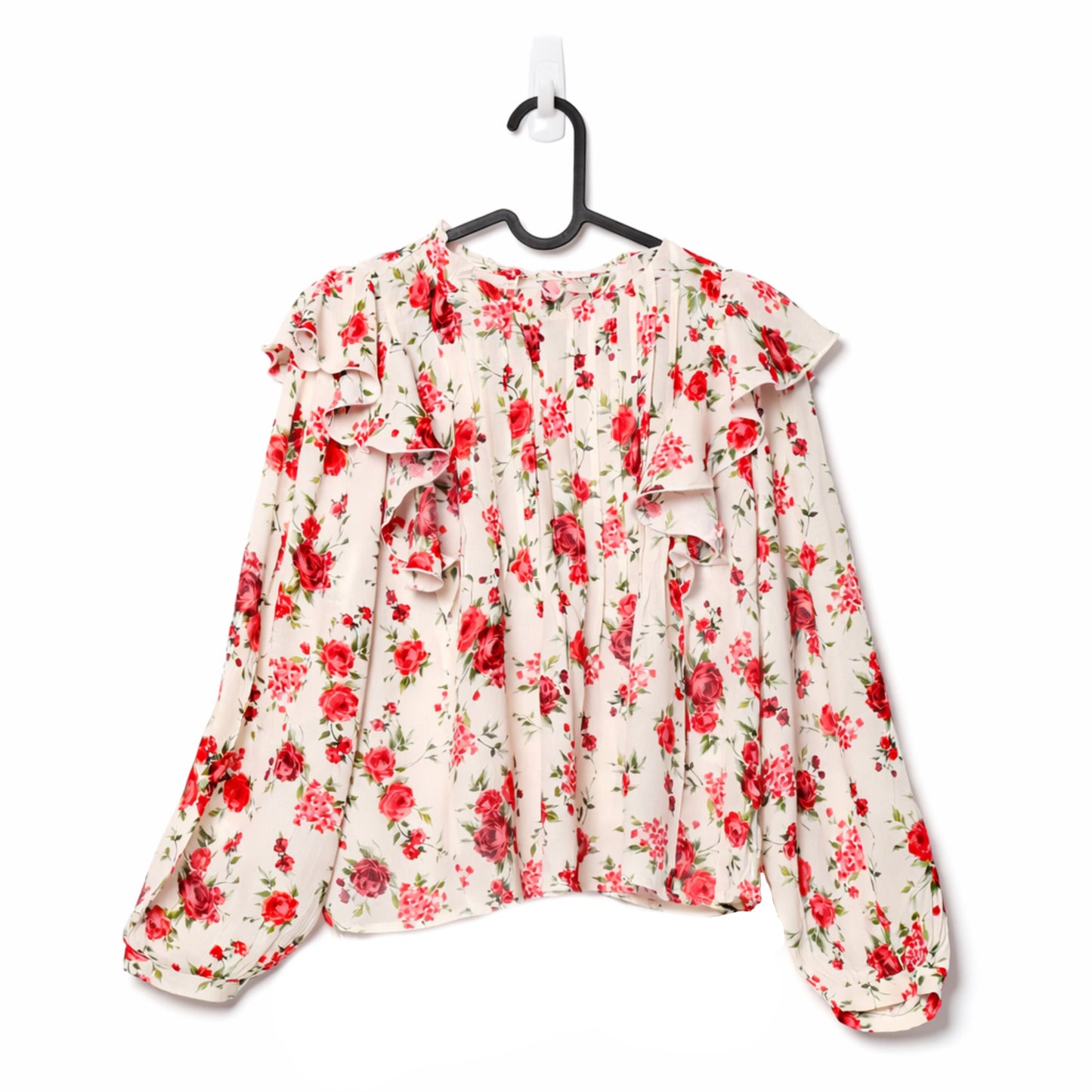 Filanto red rose printed white