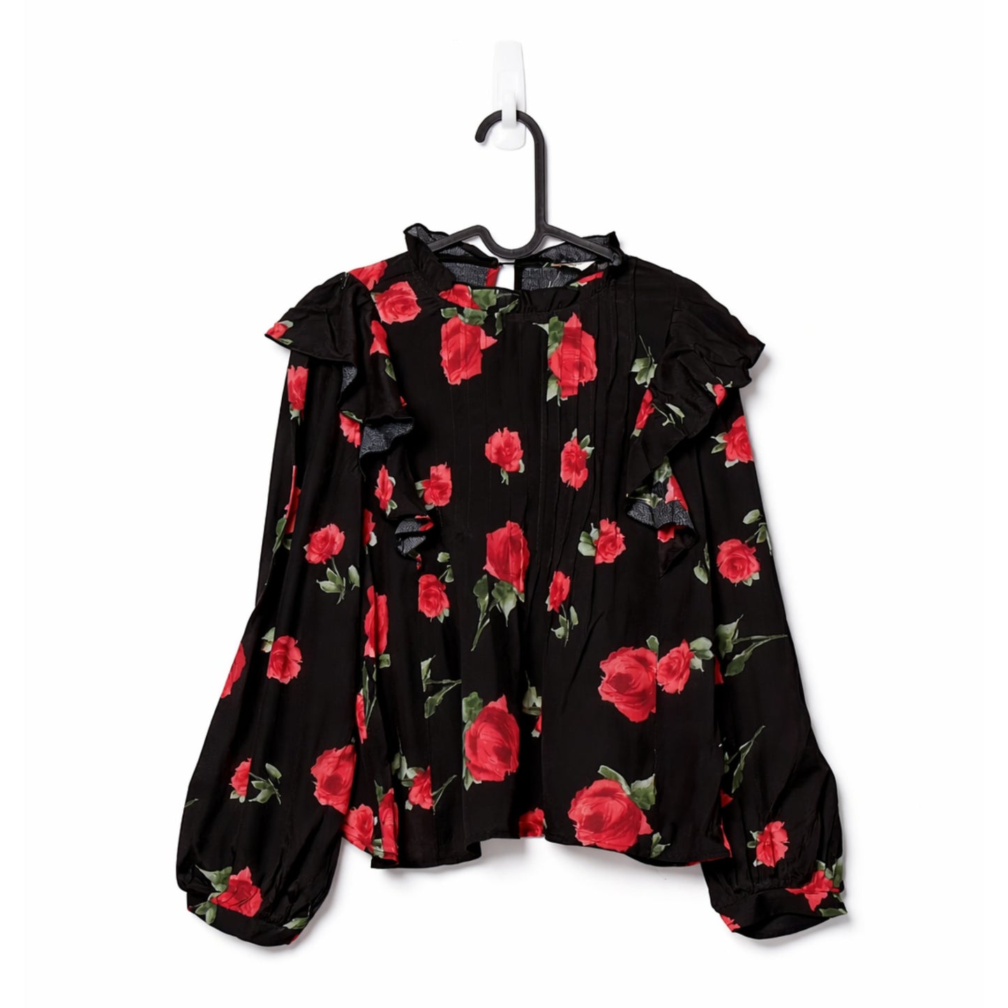 Filanto red rose printed black
