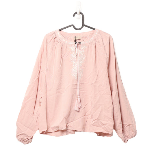Filanto embroidered pink top