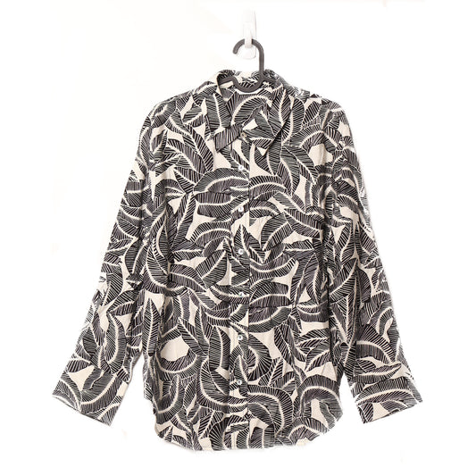 Filanto pattern black and white shirt