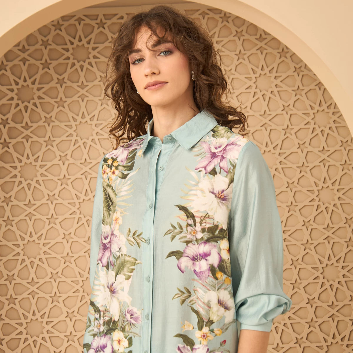 Code Set Floral Green