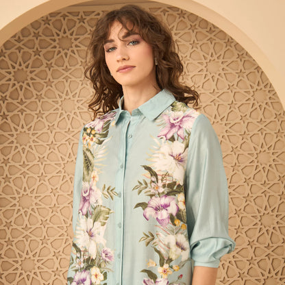 Code Set Floral Green