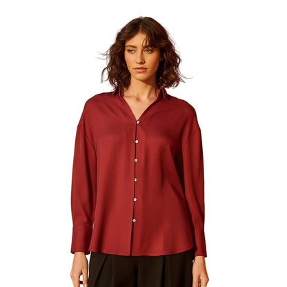 Max crepe shirt