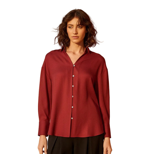 Max crepe shirt