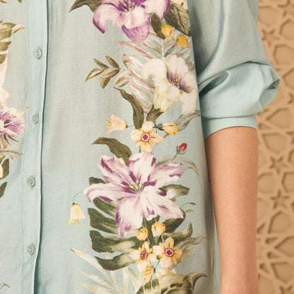 Code Set Floral Green