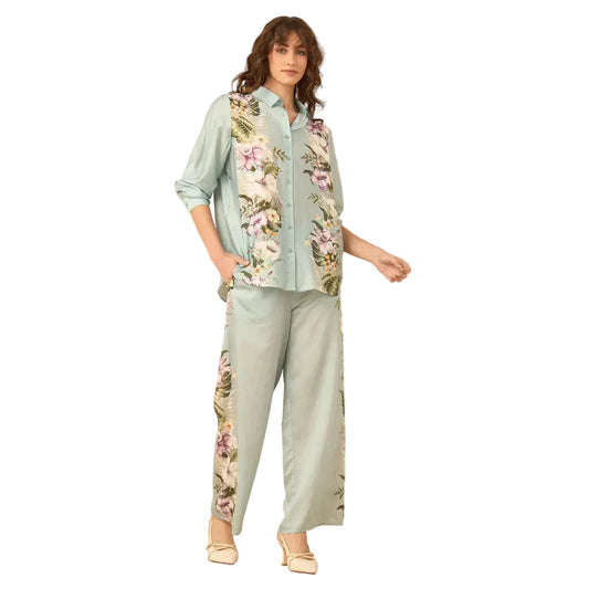 Code Set Floral Green