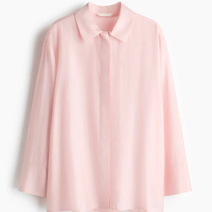 H&M Light Pink Shirt