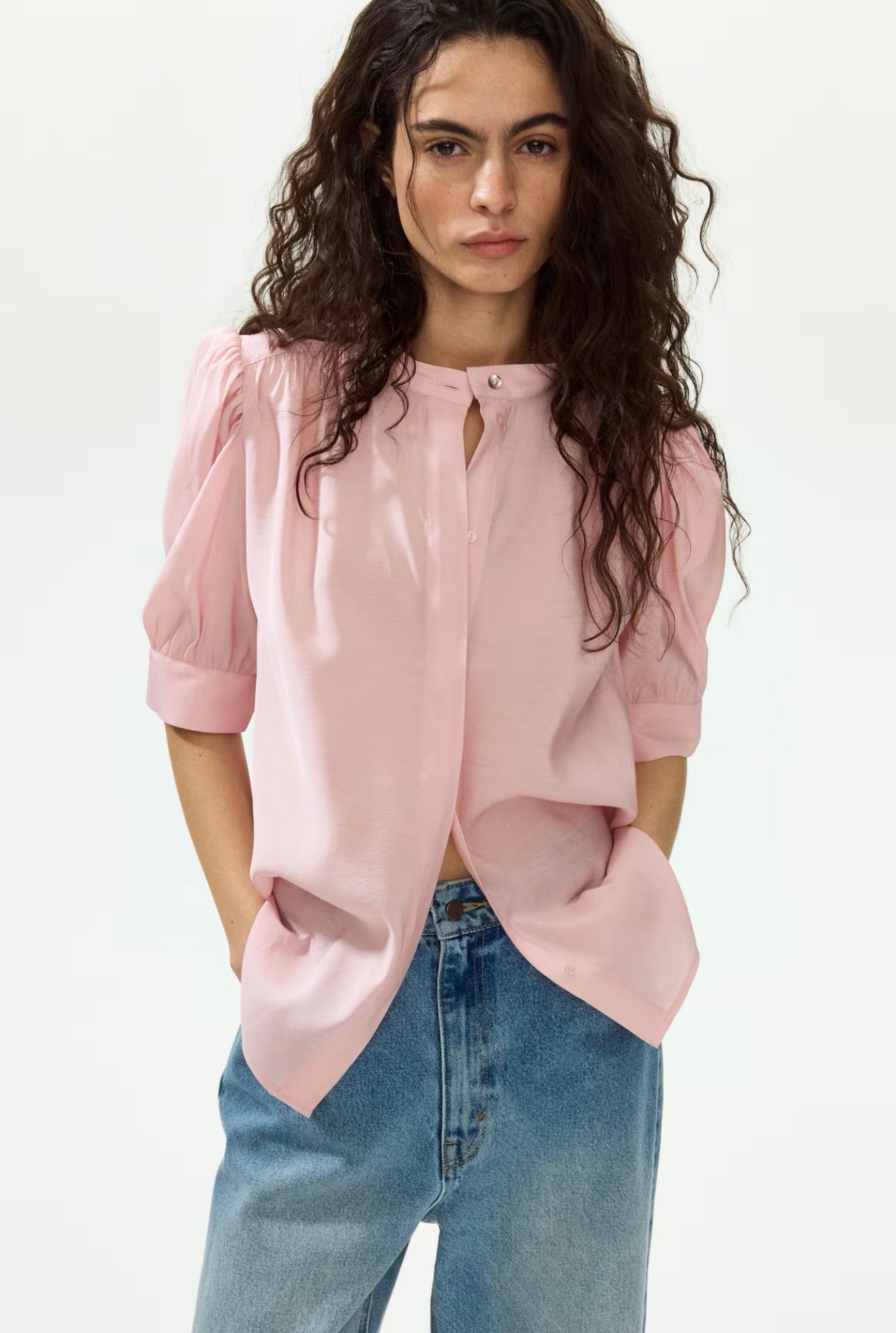 H&M puff sleeve blouse