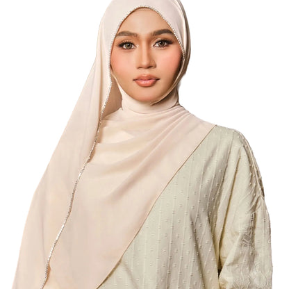 Poplook - Beaded chiffon shawl