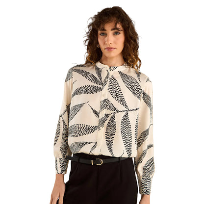 Max mandarin collar shirt