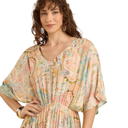Max paisley print dress