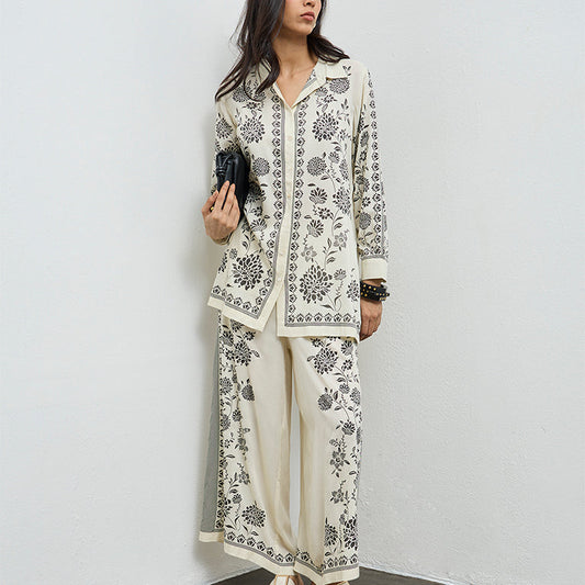 Westside code set floral off white S