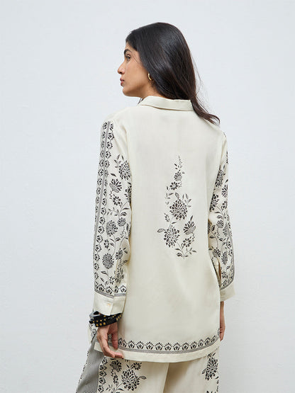 Westside code set floral off white S