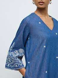 Westside denim kurta L