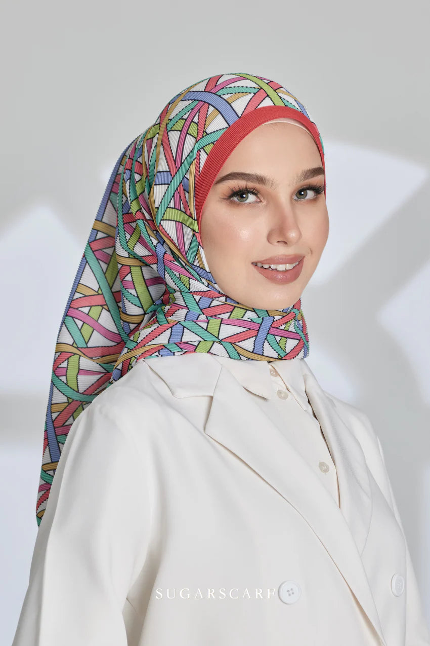 Sugar wide pleat classy simpulan