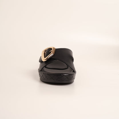 Vincci Comfort Wedge Black