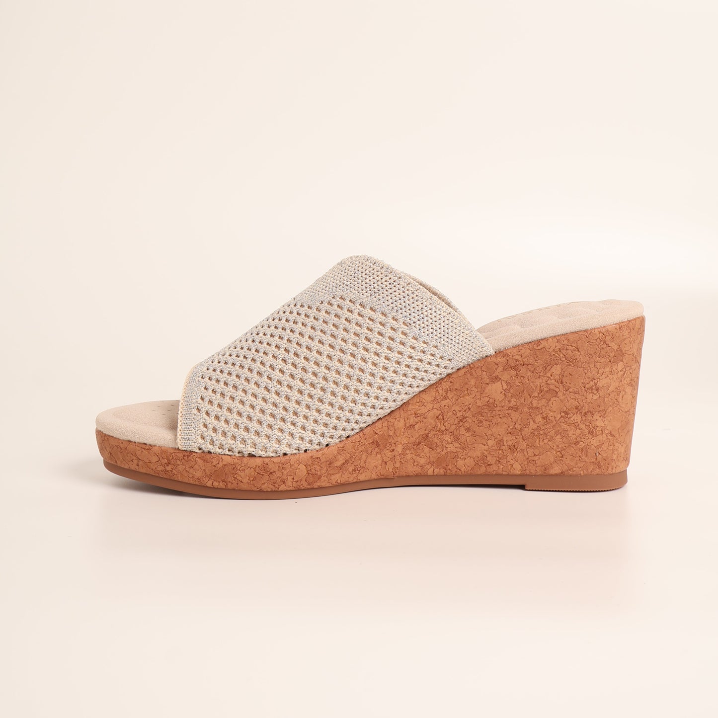 Vincci Comfort Wedge with Sparkling Strap