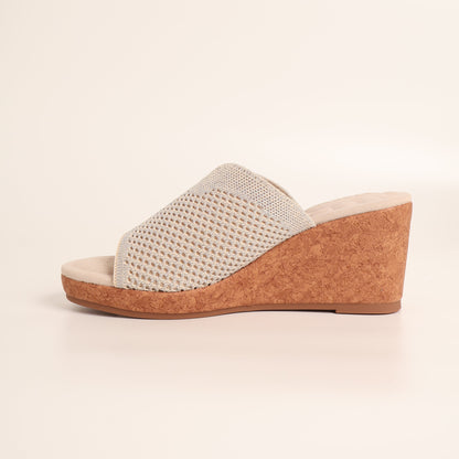 Vincci Comfort Wedge with Sparkling Strap