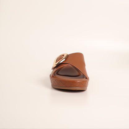 Vincci Comfort Wedge Brown