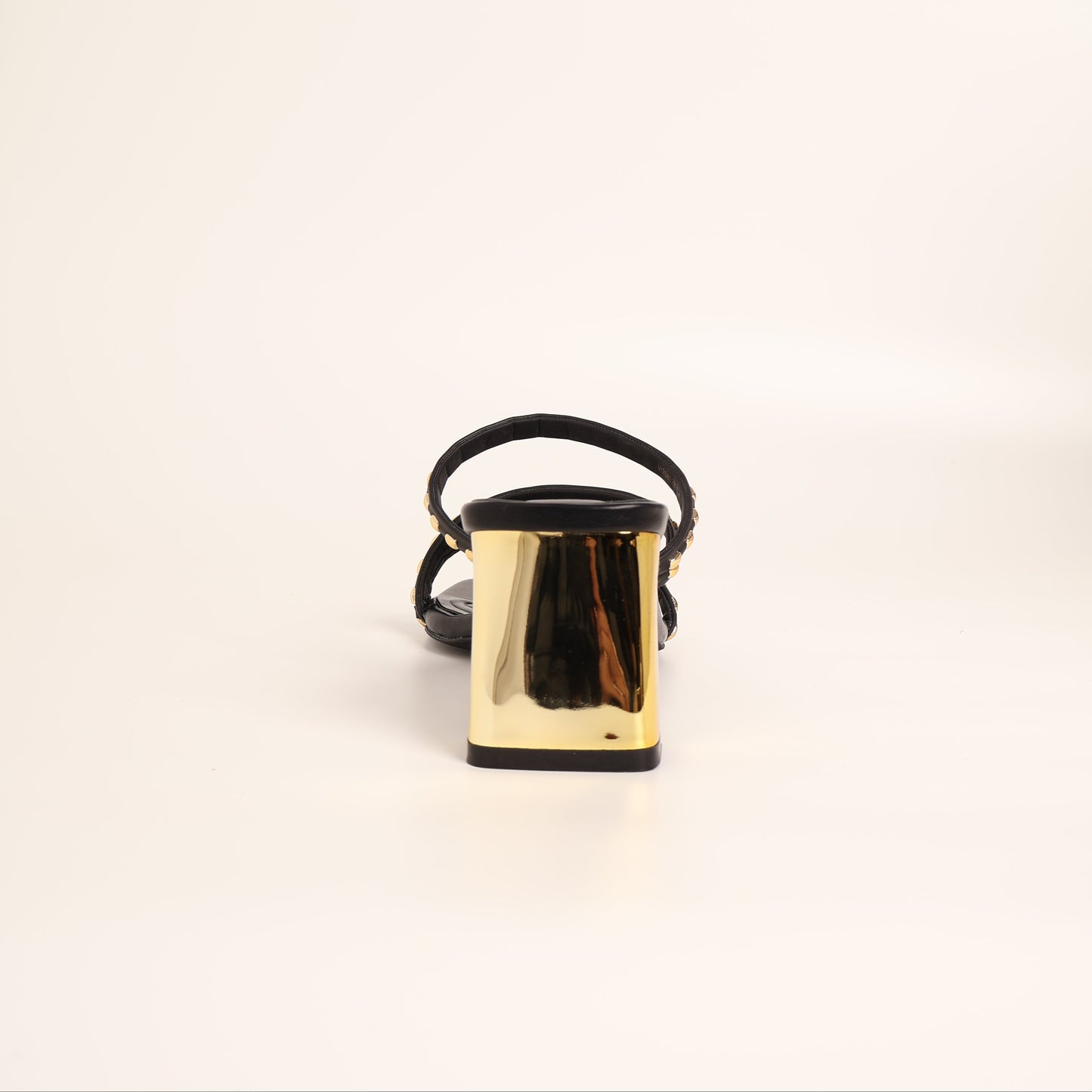 Vincci Gold Block Heel