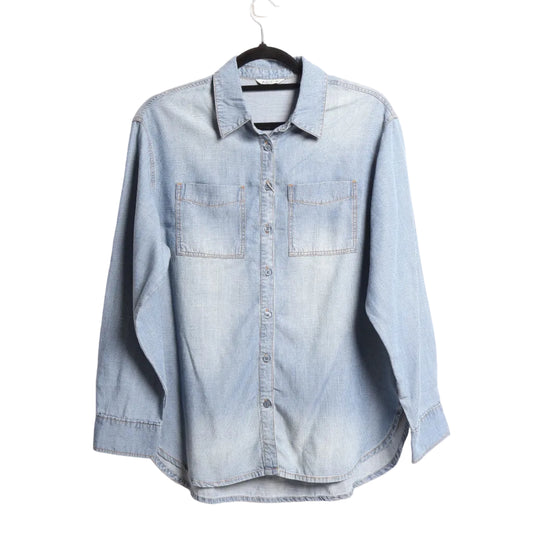 Rope denim light blue shirt