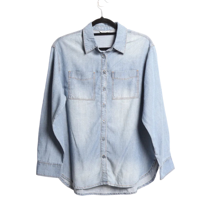 Rope denim light blue shirt