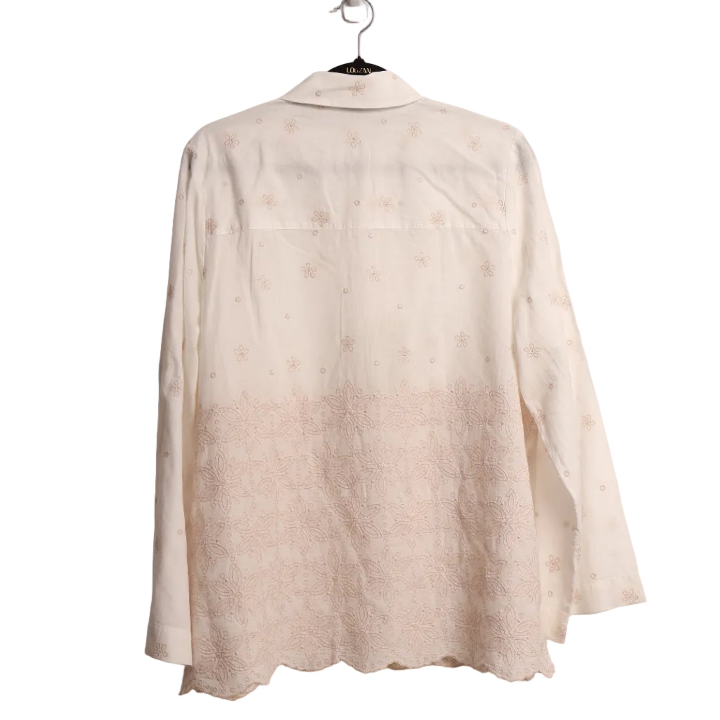 Rope White Embroidered Shirt