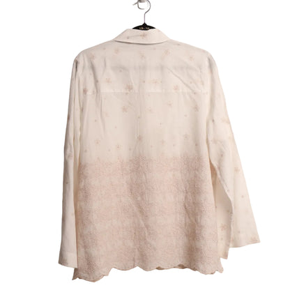 Rope White Embroidered Shirt