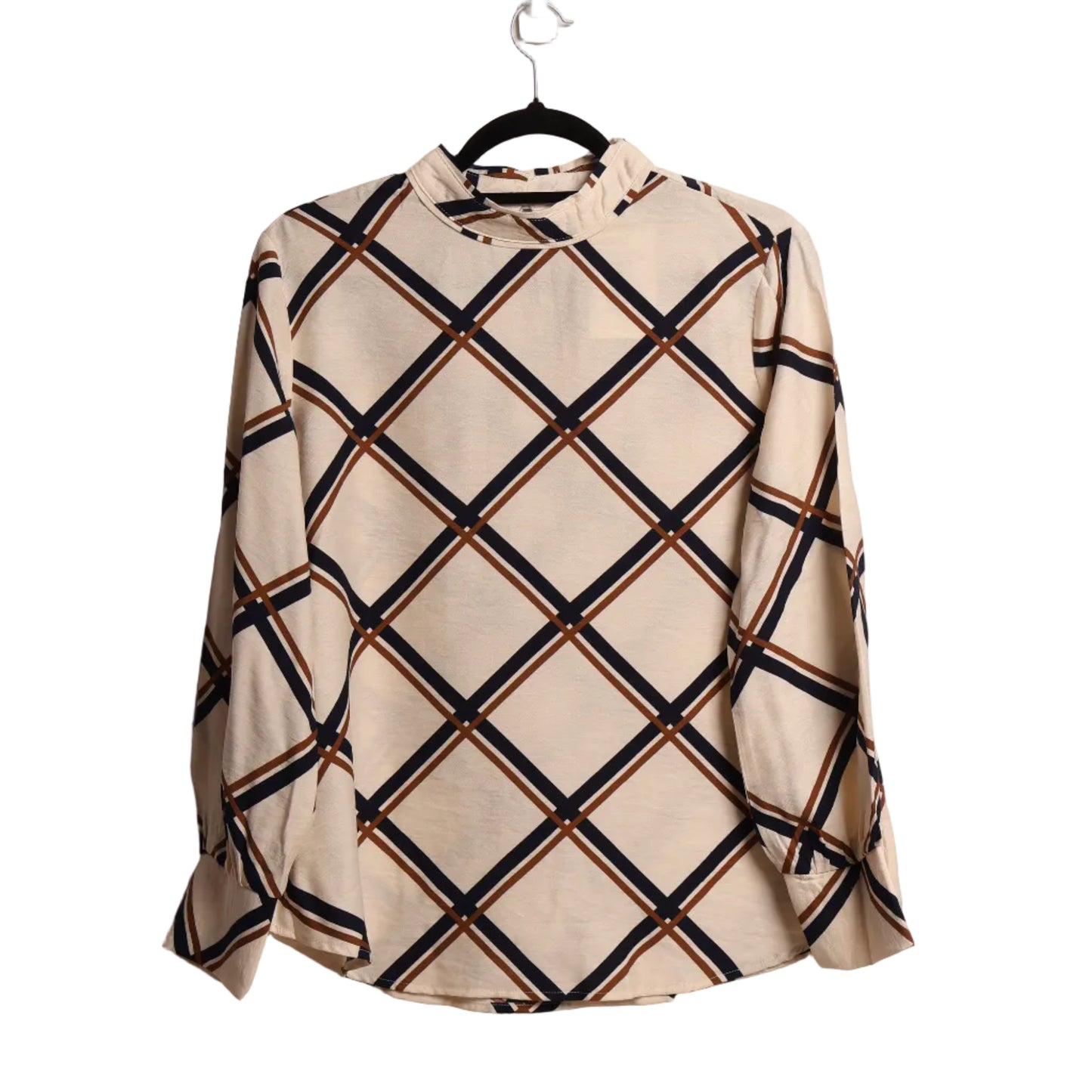 Filanto Blue & Brown Patterned Top