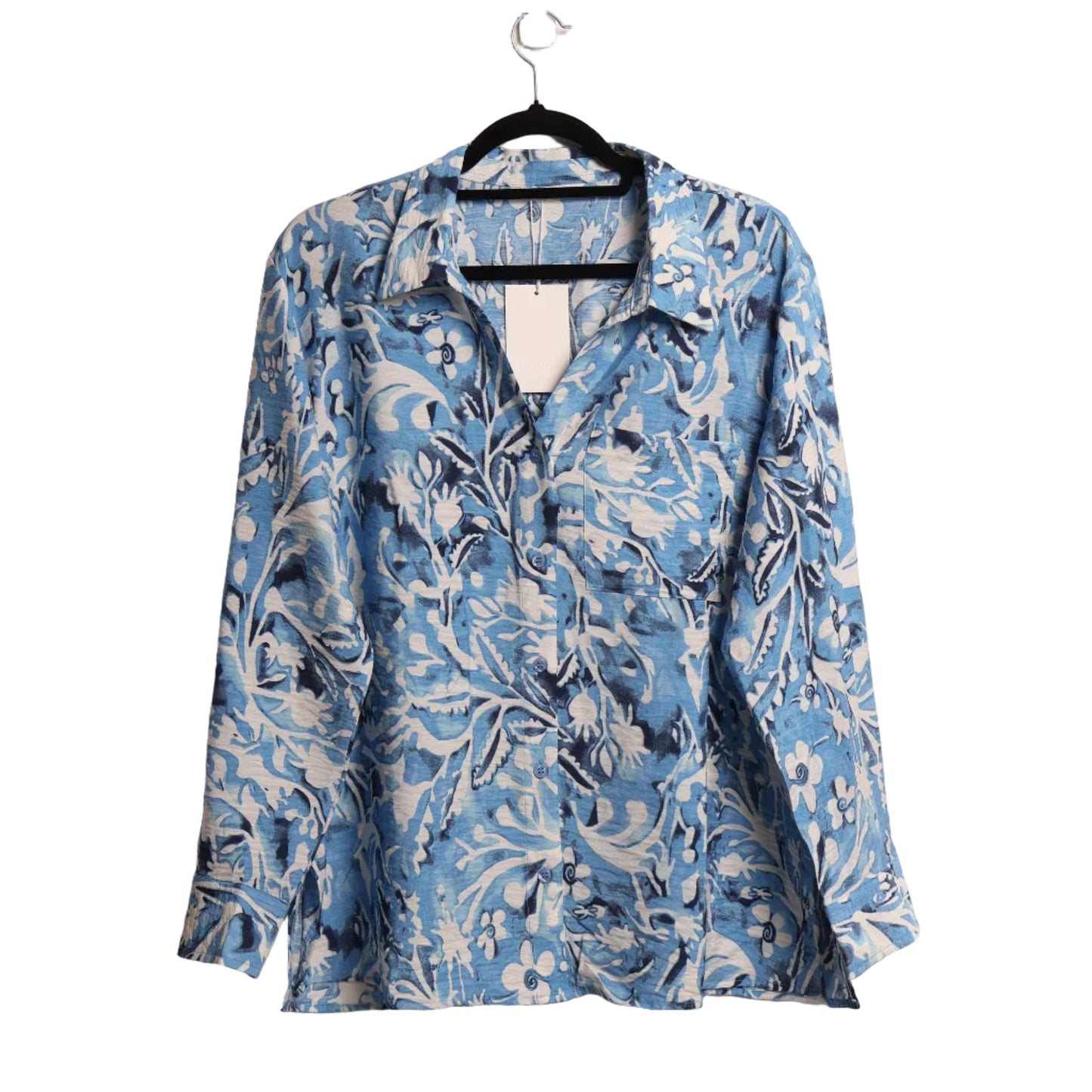 Filanto Blue & White Botanical Shirt