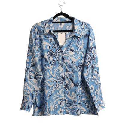 Filanto Blue & White Botanical Shirt