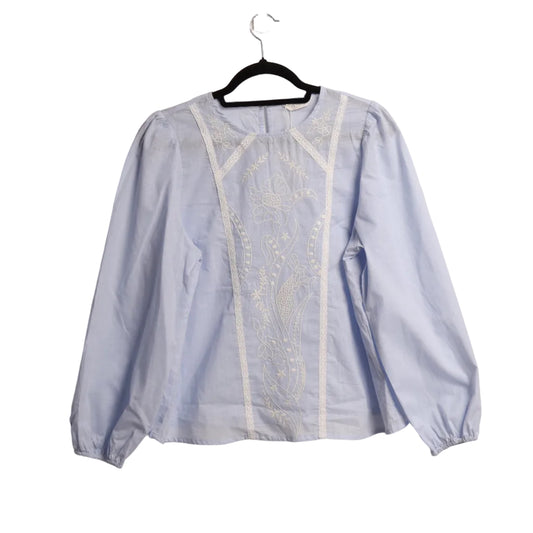 Filanto Blue Embroidered Top