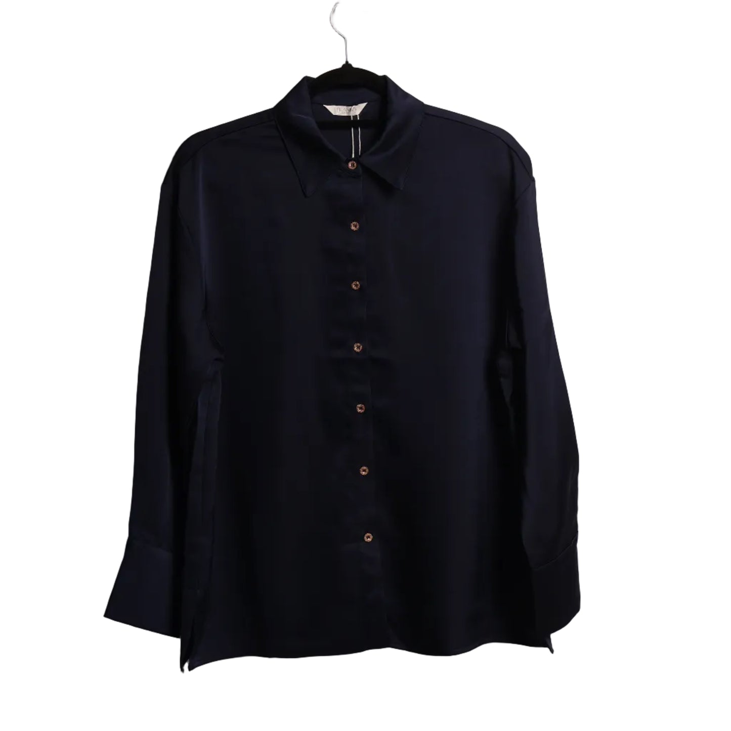 Filanto Gold Button Shirt - Dark Blue
