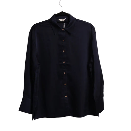 Filanto Gold Button Shirt - Dark Blue