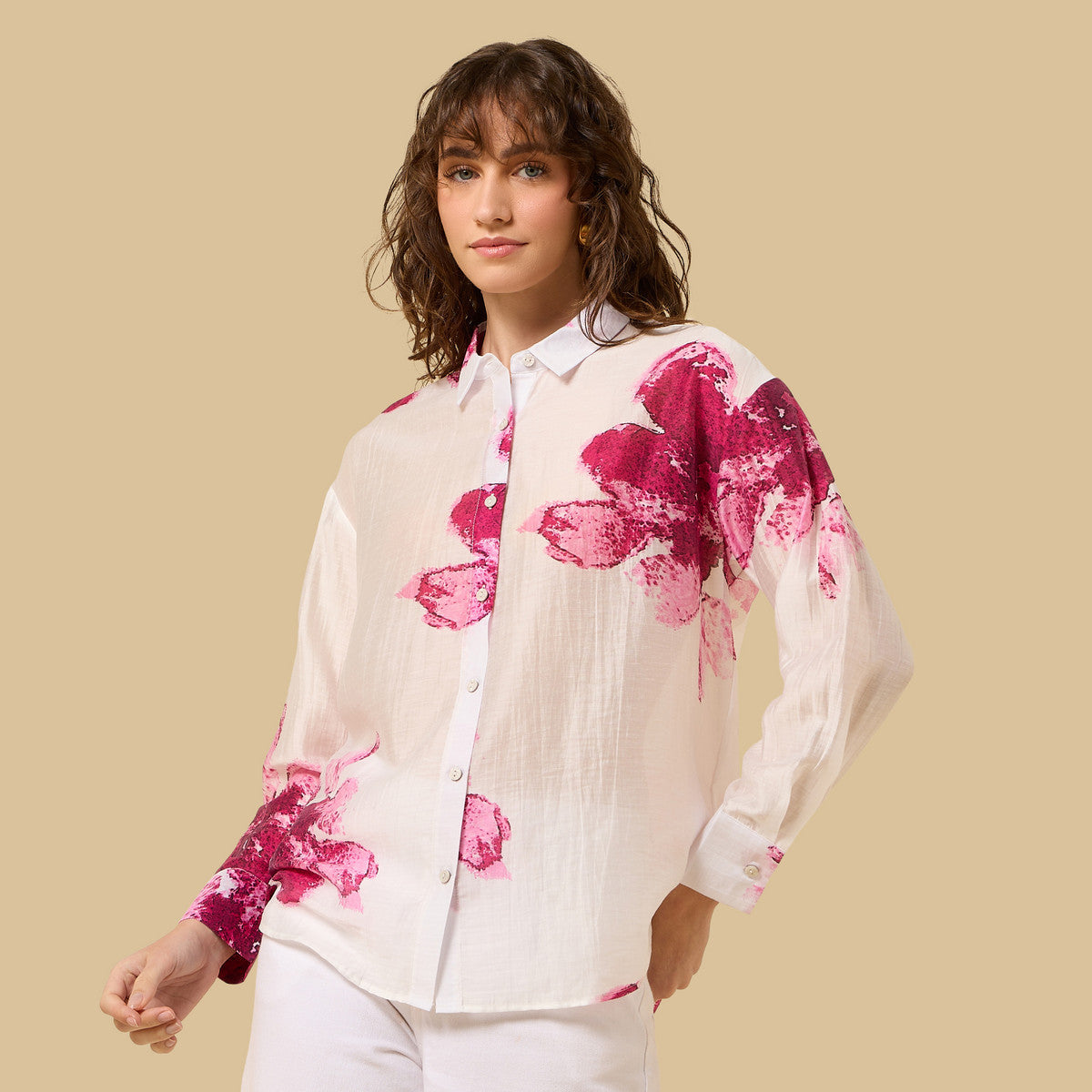 Max Floral Print Pink