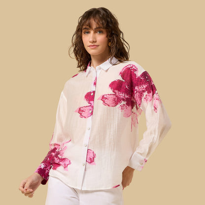 Max Floral Print Pink