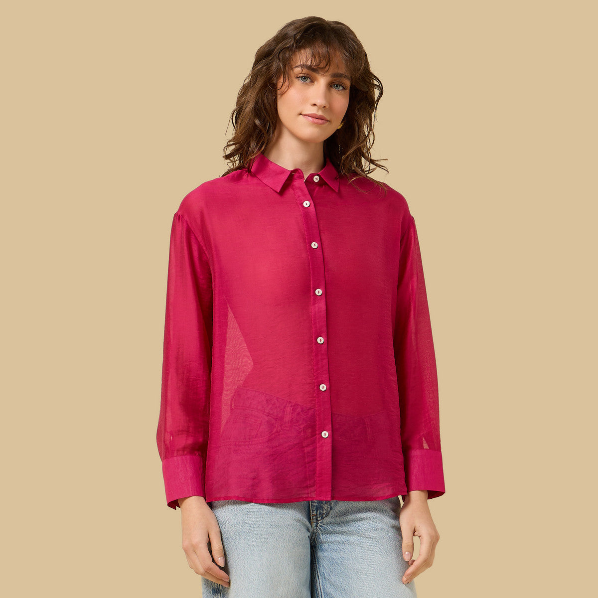 Max Plain Shirt Pink